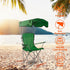 50+ 350LB TeqHome Camping Chair with Canopy, Outdoor Folding Lounge Chair with Adjustable UPF Sun Shade & Cup Holder