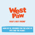 WEST PAW Funnl Dog Chew Toy - Interactive Treat Toy, Fillable with Earth Animal No-Hide Chews, Large