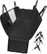 Femuar Dog Car Seat Cover with Storage Pockets Mesh Visual Window, Waterproof