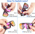Sports Sunglasses Pink Polarized Cycling Glasses with 3 Lenses for Baseball, Fishing, Skiing, Running, Golf