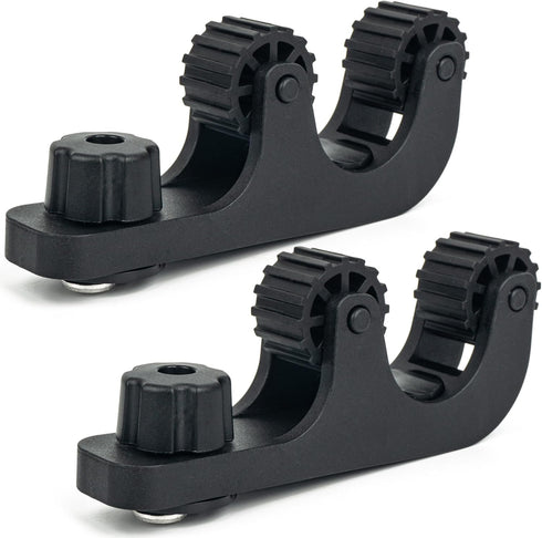 Kayak Paddle Holder, 2 Pack Kayak Track Mount Accessories for Fishing and Canoeing