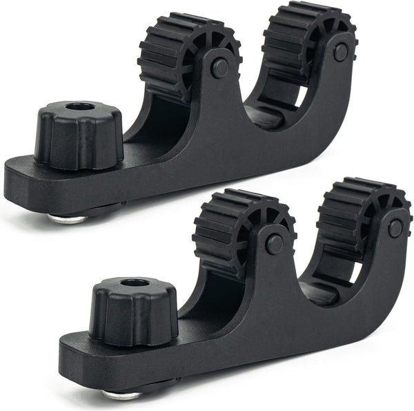 Kayak Paddle Holder, 2 Pack Kayak Track Mount Accessories for Fishing and Canoeing