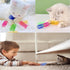 WHXYTHREE 12 PCS Colorful Interactive Cat Spring Toys, BPA-Free Durable Spiral Springs for Indoor Cats, Active Play