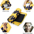 Golf Towel, Microfiber Waffle Design with Clip - Industrial Strength Magnet for Strong Hold to Golf Bags (Play Like A