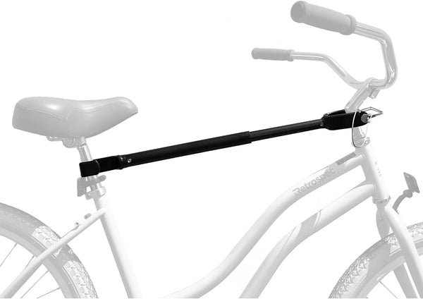 Retrospec Bike Rack Cross-Bar Top Tube Adjustable Adapter for Bicycles