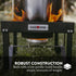 GasOne B-5200K Outdoor Cooker, High Pressure Propane Burner Camp Stove with Steel Braided Hose