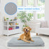 Waterproof Dog Bed Cover, Washable Dog Crate Pad Replacement Cover, Removable Pet Dog Crate Pad Replacement Covers for
