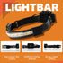 LED Headlamp, 300 to 500 Lumens, Spot Light Mode and Red Light Modes for Camping, Running, Biking