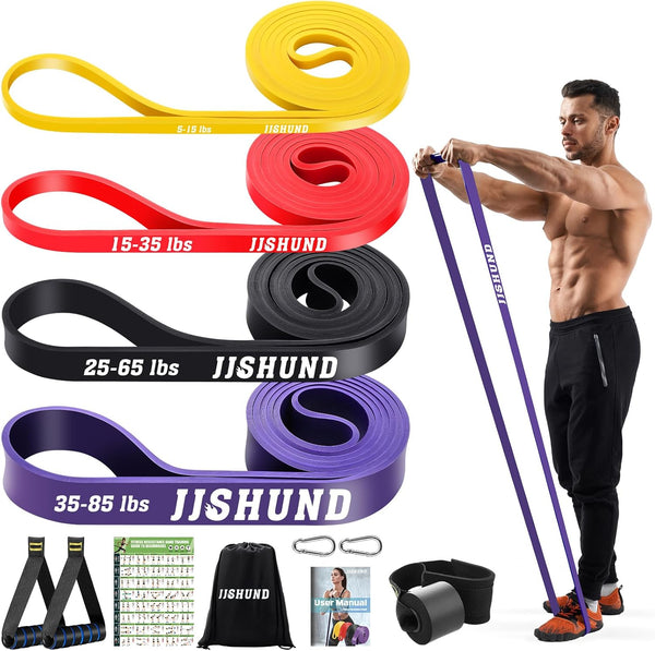 Resistance Bands - Pull Up Assistance Bands for Men Women, Workout Bands for Muscle Strength Training, Body Stretching