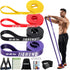 Resistance Bands - Pull Up Assistance Bands for Men Women, Workout Bands for Muscle Strength Training, Body Stretching