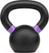 Yes4All Cast Iron Kettlebell Weights, Powder Coated for Strength Training and Home Gym