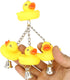Bonka Bird Toys 922 Ducky Ringer Bird Toy for Parrot Cages, Cockatiel, Conure, Parakeet