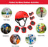KAMUGO Kids Bike Helmet, Toddler Helmet for Ages 2-8 with Protective Gear Set, Knee Elbow Wrist Pads