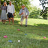 Set Trademark Games Bocce Ball Regulation Size - Lawn Game for Backyard or Beach - Includes Red and Green Bocce Balls