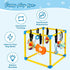 Eaacaa 8 Puppy Game Gym Puppy Toothing Toy, Equipped with Hanging Small Puppy Toys, Jungle Playground has Interactive