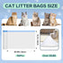 NXPPYY 160 Count 3 4, 10-12 25.19" 15.7" Cat Litter Box Liners Compatible with Litter Robot & Cat Litter Liners