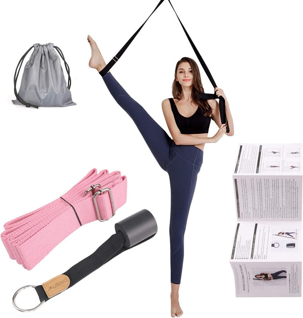 UBING Leg Stretcher, Over The Door Flexibility Trainer, Stretch Strap for Dance, Ballet, Cheer, Gymnastics, Taekwondo