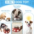 Dog Treat Puzzle Feeder Toys, Dog Food Treat Dispenser/Slow Feeder/Interactive Enrichment Toys for Large/Medium/Small dogs, Puppy Boredom Buster and Mentally Stimulating, Level 2 in 1