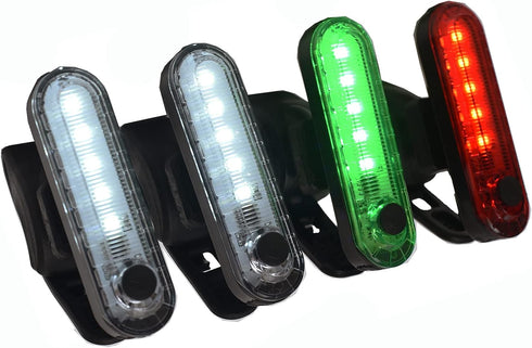 LED Navigation Lights for Boat Bow or Stern, Battery Powered Kayak Light for Night Fishing