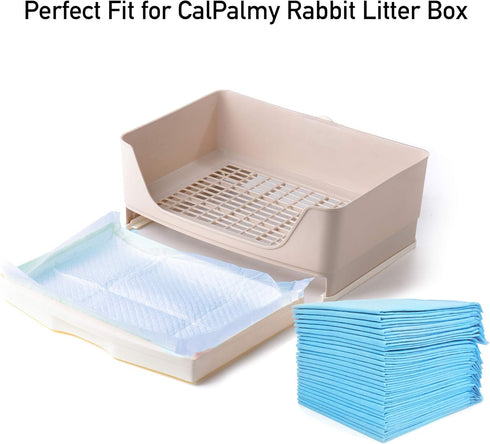 CalPalmy Ultra Absorbency Pet Toilet Training Pads 18" x 13" - 100 Pads with Moisture Locking Technology