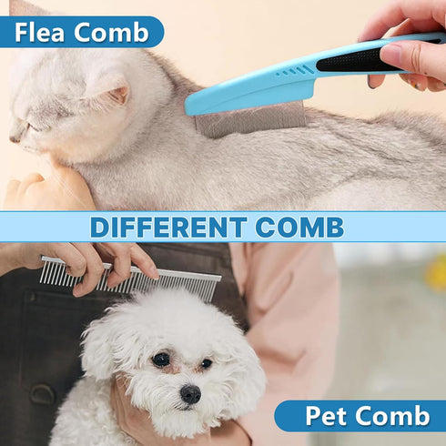 7PCS Dog Brush Dog Grooming Kit Dog Brush for Shedding-Dog Brushes for Grooming, Dematting Comb for Dogs, Cat Nail