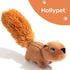 Interactive Plush Squirrel Dog Toy - Hide and Seek Puzzle for Engaging Play