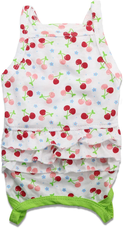 4 Packs Small Dog Dresses, Puppy Dresses for Pet Dogs, Girl Clothes Dresses for Girls