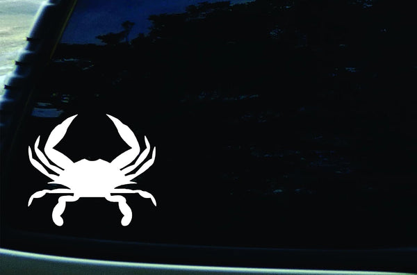 Southern Fried Decals 5" X 4.5" Crab Vinyl DIE Cut Decal for Your Car, Truck,