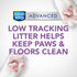 Fresh Step Clumping Cat Litter, 37 lbs total, Advanced Clean Paws Multi-Cat, 2 Pack of 18.5 lb Boxes