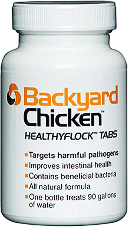 Dbc Agricultural Prdts Backyard Chicken Healthyflock Tabs, 90 Tabs, Treats 90 Gallons of Water