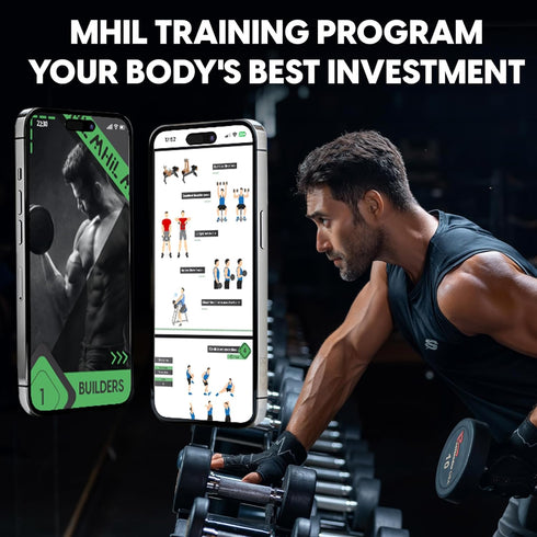 MhIL Workout Gloves for Men Comfortable Gym Gloves for Men with Enhanced Grip for Safety and Hand Protection Weight
