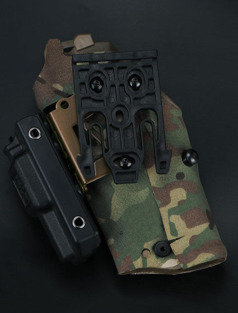 Tactical Holster Adapter Tourniquet Holder Mount QLS Police Gear Accessories for Belt Attachment