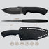 Hunting Survival Knife - 9" Full Tang Fixed Blade Knives with Extra FRN Handle Scales and MOLLE Clip