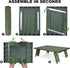 Small Folding Camping Table, Ultralight Portable Mini Beach Table with Carry Bag, Compact Low Side Picnic Tables