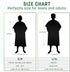Swimming, Catalonia Hooded Surf Poncho, Changing Robe for Surfing Quick Dry Swim Pool Towel for Men Women, Black