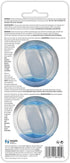 ZEUS Duo Balls with Glow in The Dark & Squeaker, Interactive Dog Toys, Large (96290)
