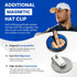 Ultimate Middle Finger Golf Ball Marker with Magnetic Hat Clip, Funny Alignment Ball Mark for Golf Lovers
