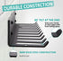 Home Gym Storage Rack - Barbell Rack Weight Room Organizer for Gym Accessories like Fitness Bands and Straps