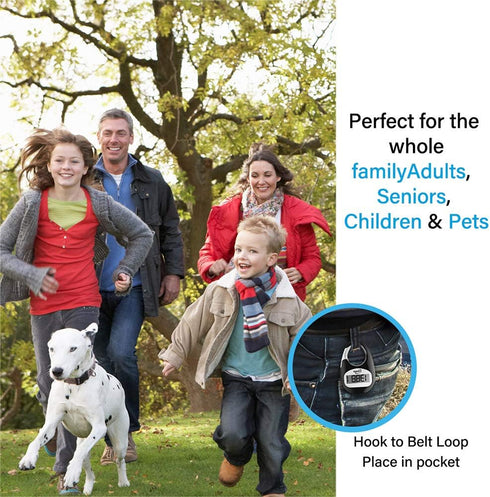 Simple Walking Pedometer 3D Step Counter for Men, Women, and Kids