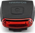 Schwinn LED Quick Wrap Bike Lights Set, Battery Powered Front Headlight and Rear/Back Tail Lights, Tool-Free Strap