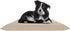 Waterproof Soft Durable Beige Elastic Machine-Washable Large Dog Bed Cover (47"x38")