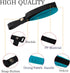 Dog Leash Wrist Strap, Hands Free Adjustable Velcro Wrist Safety Strap for Retractable Dog Leash, Blue Color