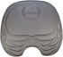 Harmony Techlift Seatpad, Grey/Black, 15” x 16” x 3/4”