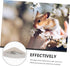 PERSELOSO Rabbit Training Potty Guinea Pig Cage Liner Corner Litter Box Portable Litter Pan for Hamsters