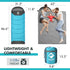 VILLEY Camping Sleeping Bag for Adults, Boys and Girls, Lightweight Compact Backpacking for Outdoor, Traveling, Hiking