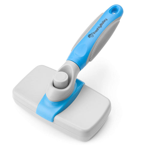 Self Cleaning Slicker Brush for Dogs and Cats, Effective and Easy to Clean, Perfect for Grooming