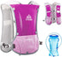 JEELAD Running Hydration Vest Backpack Pack, BPA-Free Leak-Proof Running Water Bottles for Marathon Biking Hiking
