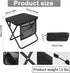 QTYSFE 2026 2pcs Portable Stool, Pocket Chair Fishing Stool, Large Size Adjustable Shoulder Strap Folding Stool, New