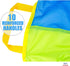 10 10 Play Platoon Rainbow Parachute Toy for Kids with Handle, ft Play Parachute Game with Handles, PE Equipment
