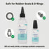 Generic 100% 4.4 oz Pack (3.4 oz 1 oz Nicalas Silicone Airsoft Oil Lubricant Combo Bottle + Needle Oiler) Chamber Lube